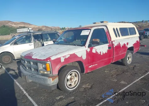 1991 Chevrolet Gmt-400 C1500 z USA, uszkodzony, nr VIN 1GCDC14Z8ME117213